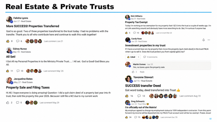 Student reviews: Real Estate &amp; Private Trusts